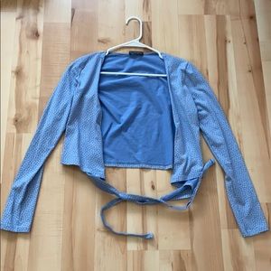 Brandy melville tie front top